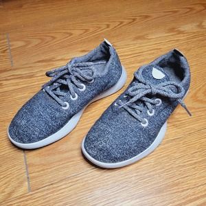 Allbirds Women's Wool Runners Size 8 Gray Running Walking Sneakers